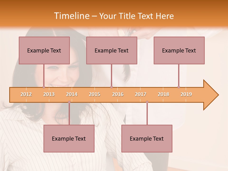 Playful Leisure Female PowerPoint Template