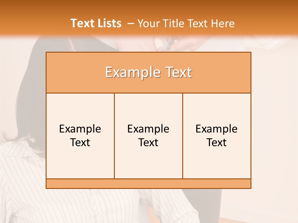 Playful Leisure Female PowerPoint Template