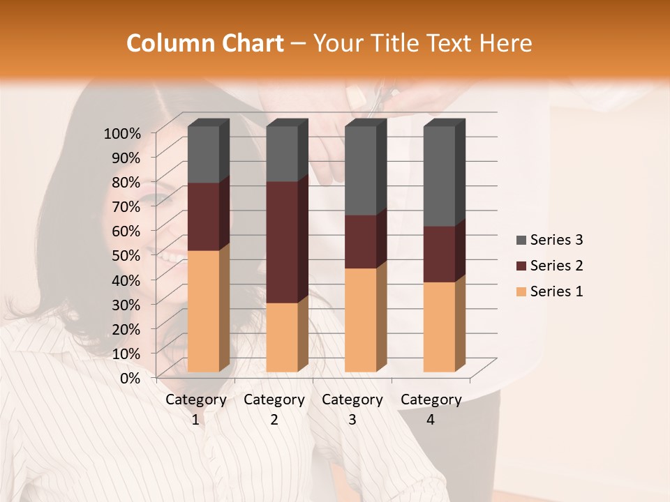 Playful Leisure Female PowerPoint Template