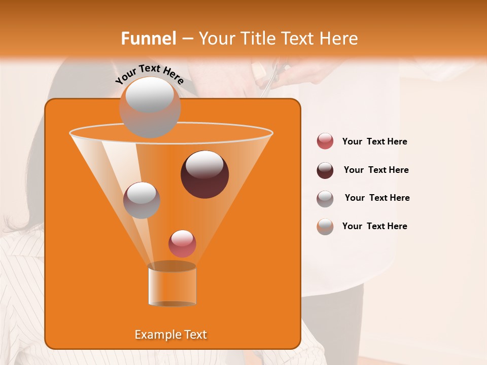 Playful Leisure Female PowerPoint Template