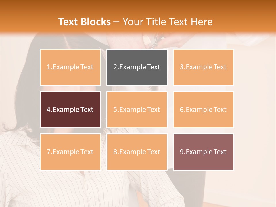 Playful Leisure Female PowerPoint Template