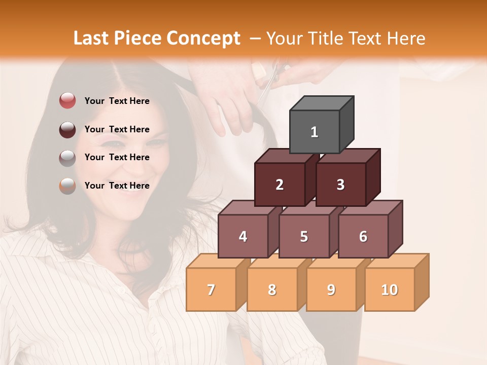 Playful Leisure Female PowerPoint Template