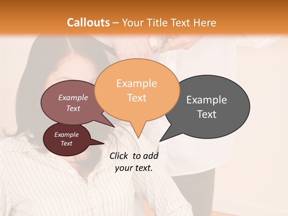 Playful Leisure Female PowerPoint Template