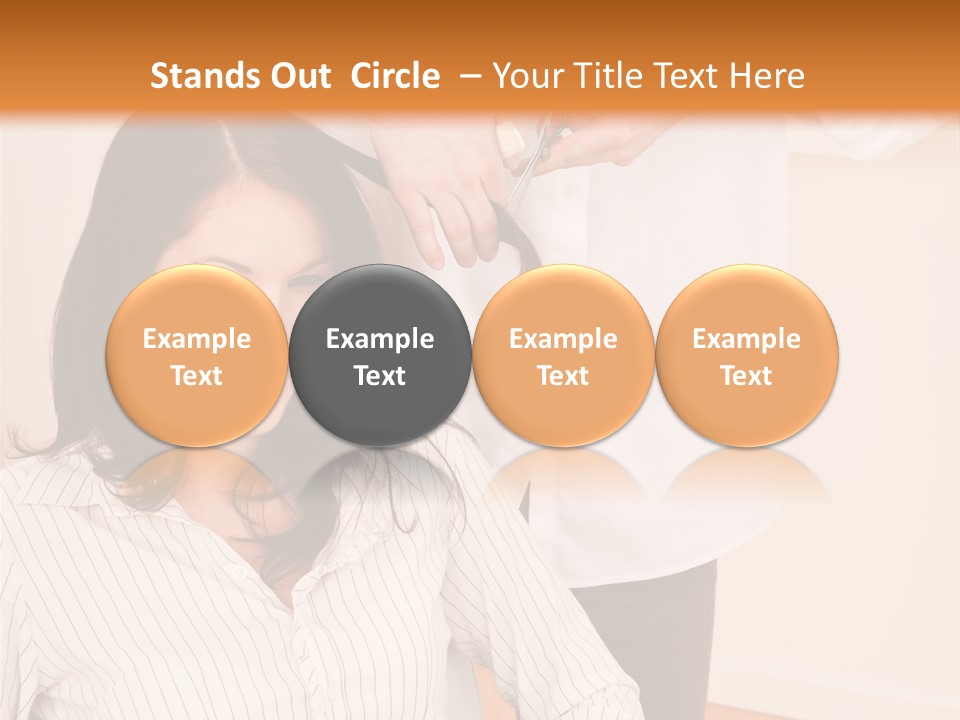 Playful Leisure Female PowerPoint Template