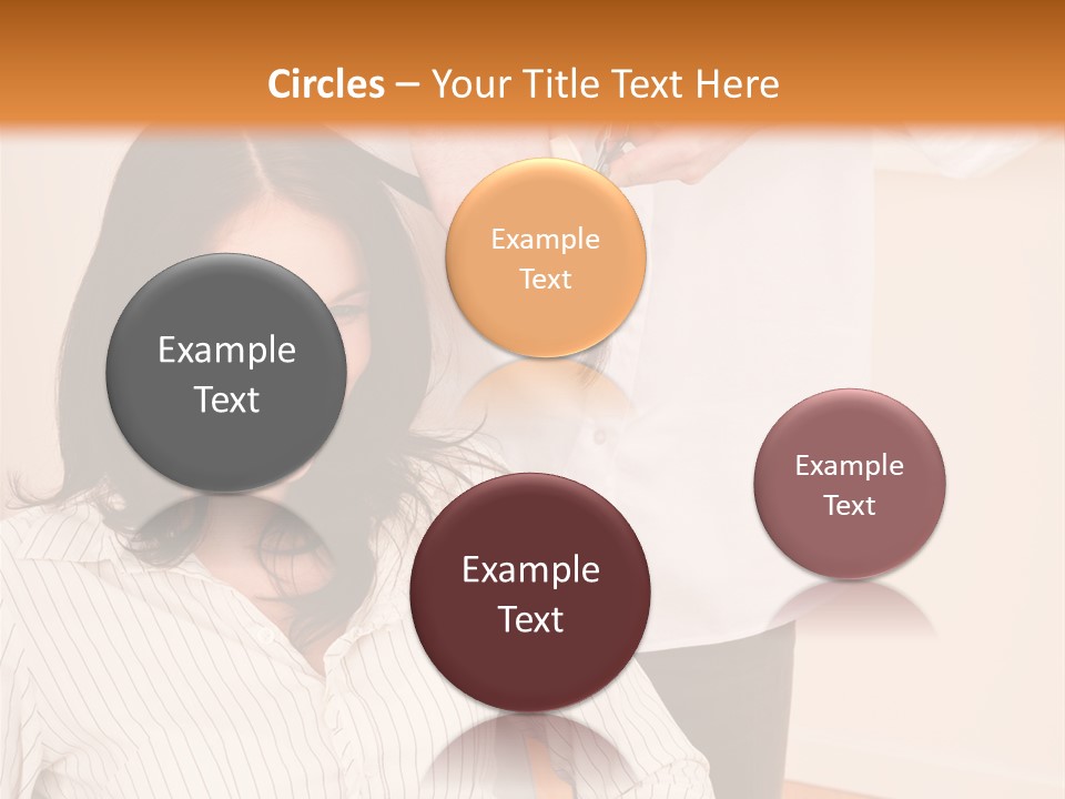 Playful Leisure Female PowerPoint Template