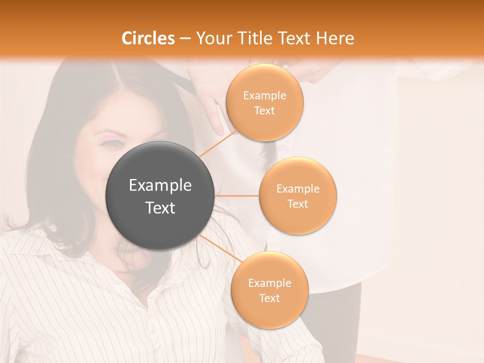 Playful Leisure Female PowerPoint Template