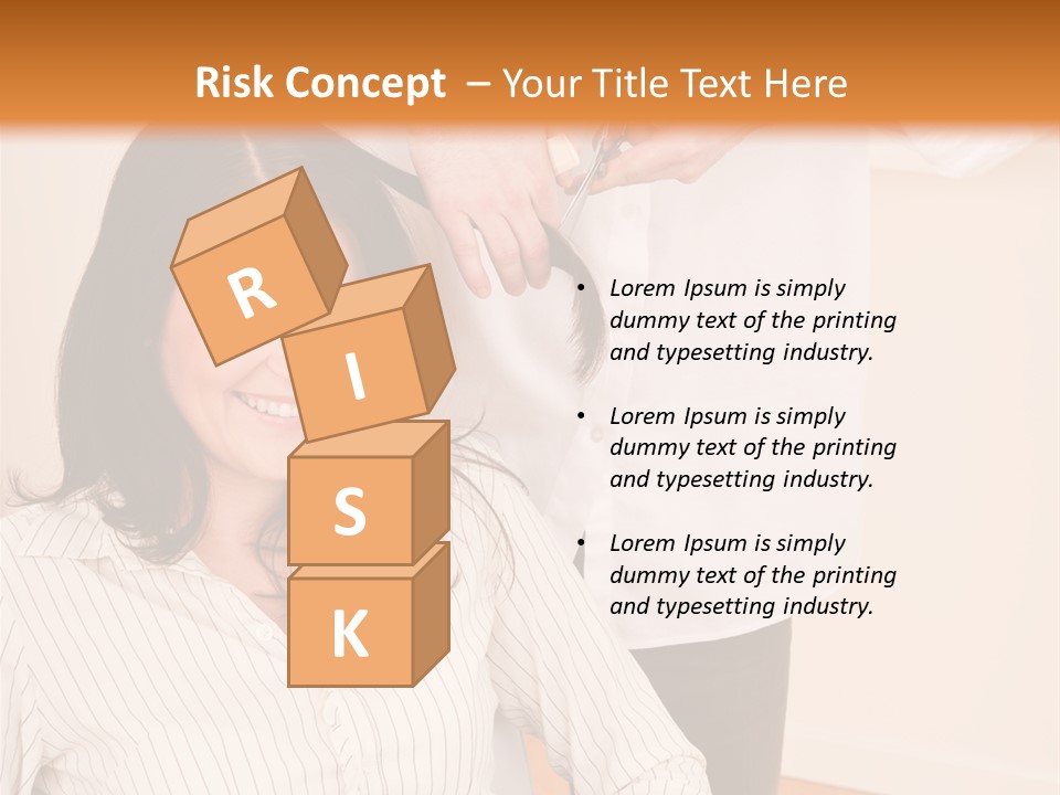 Playful Leisure Female PowerPoint Template