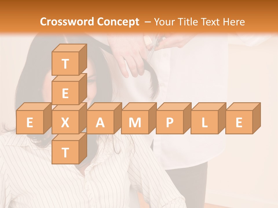 Playful Leisure Female PowerPoint Template