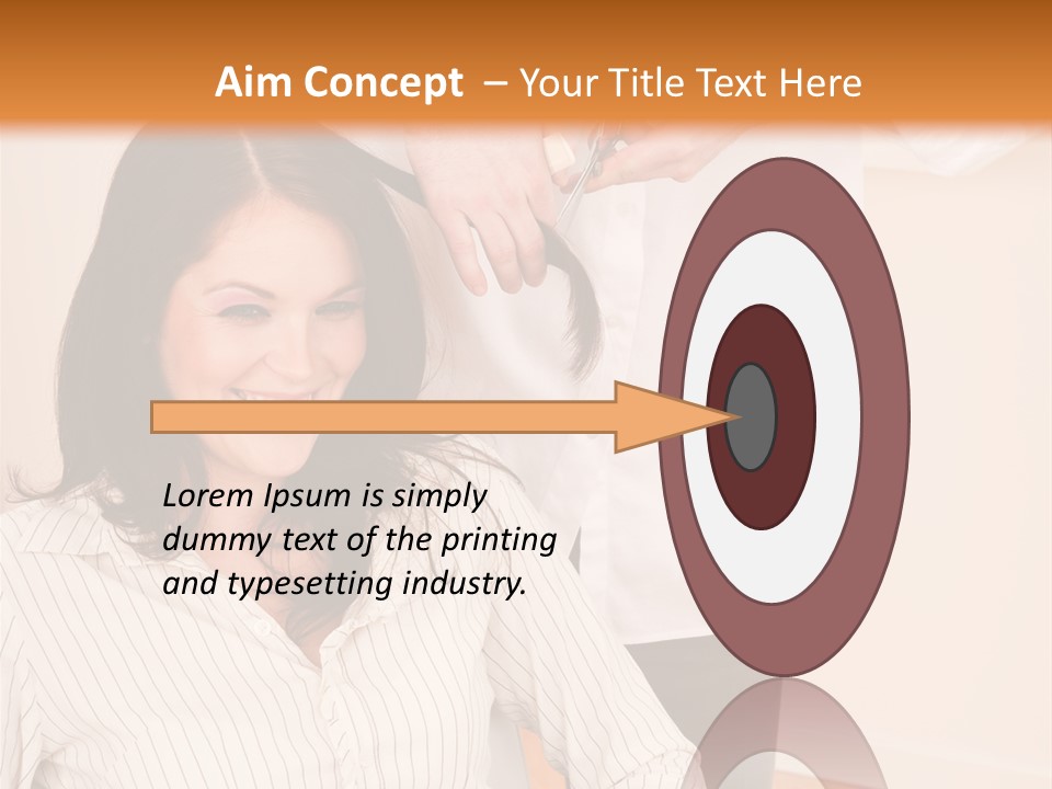 Playful Leisure Female PowerPoint Template