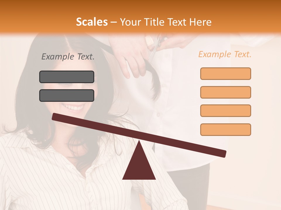 Playful Leisure Female PowerPoint Template