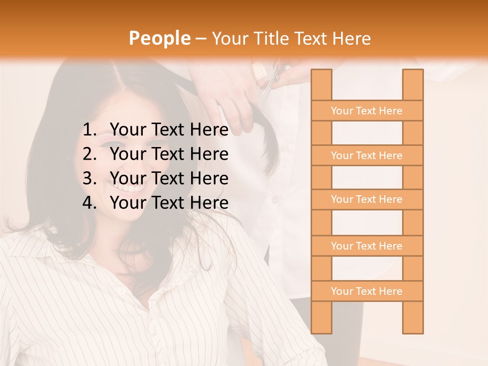 Playful Leisure Female PowerPoint Template