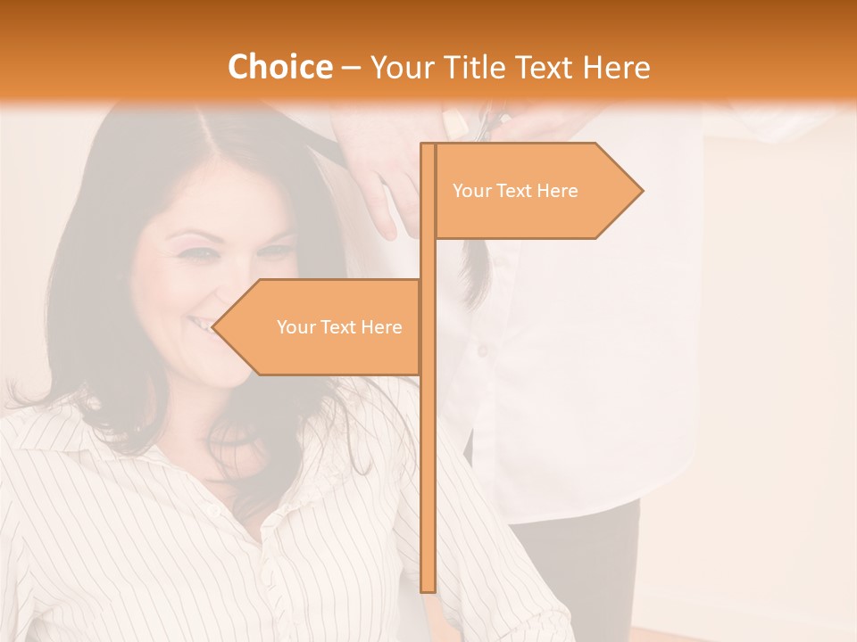 Playful Leisure Female PowerPoint Template