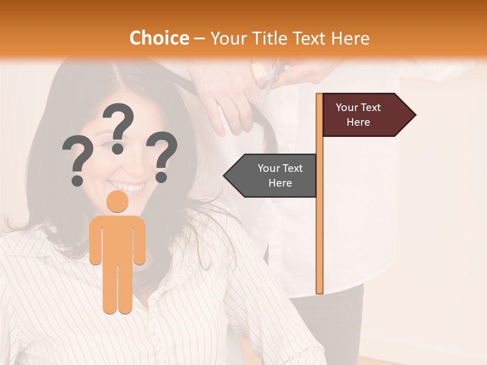 Playful Leisure Female PowerPoint Template