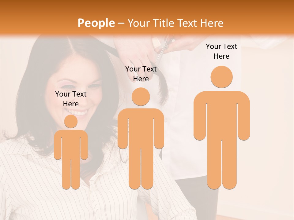 Playful Leisure Female PowerPoint Template