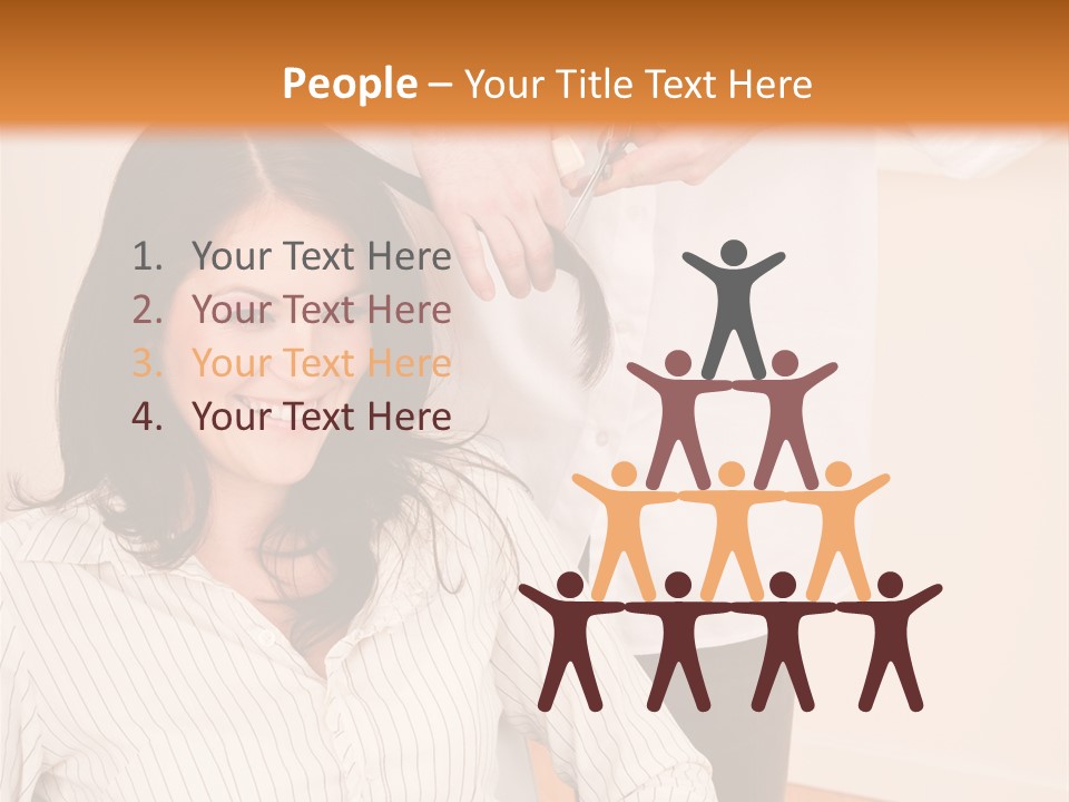 Playful Leisure Female PowerPoint Template