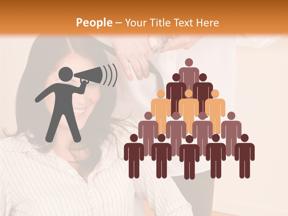 Playful Leisure Female PowerPoint Template