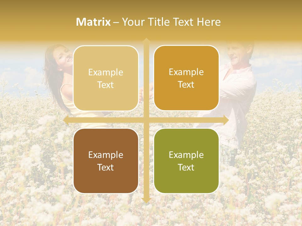 Playful Leisure Female PowerPoint Template