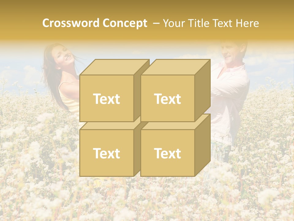 Playful Leisure Female PowerPoint Template