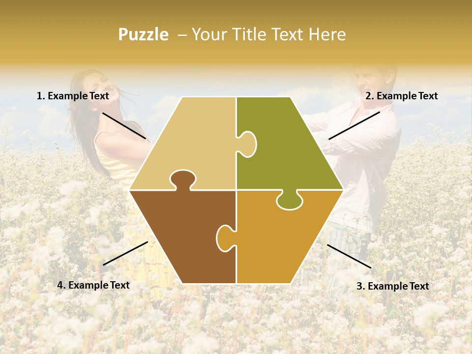 Playful Leisure Female PowerPoint Template