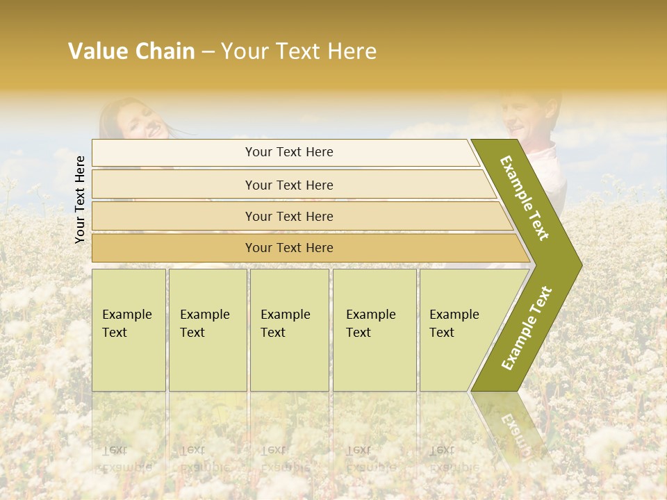 Playful Leisure Female PowerPoint Template