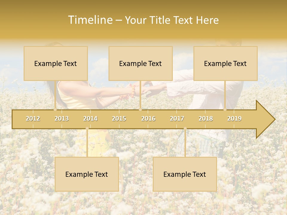 Playful Leisure Female PowerPoint Template