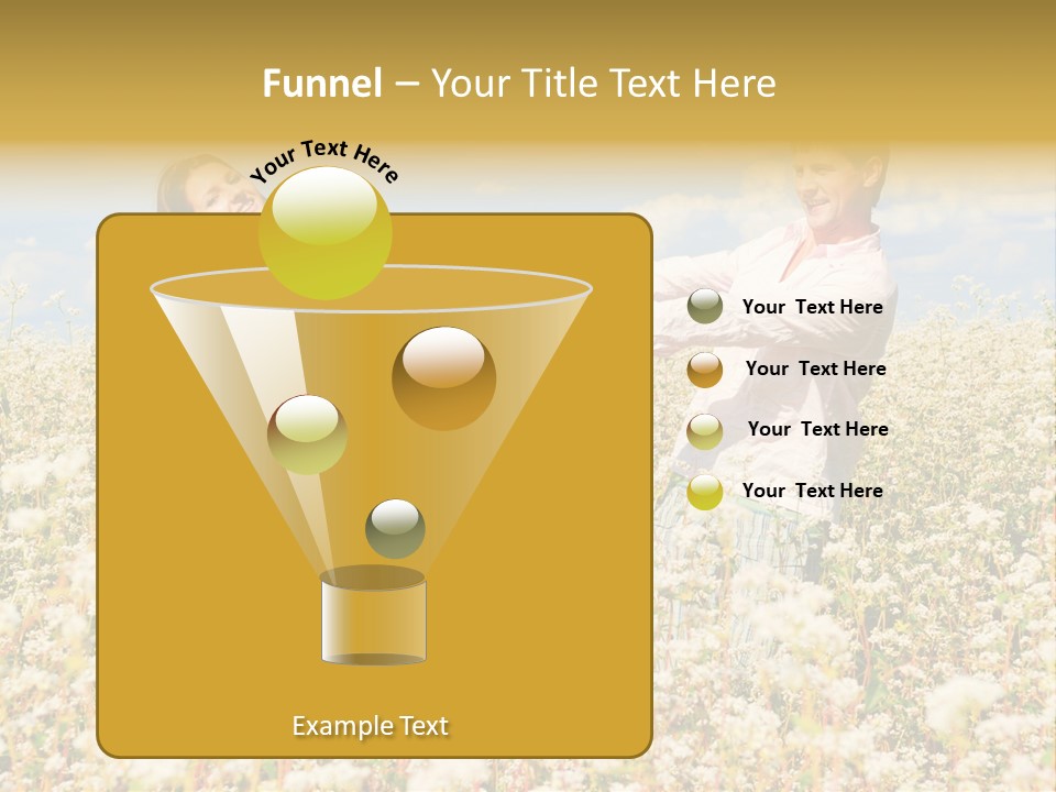 Playful Leisure Female PowerPoint Template