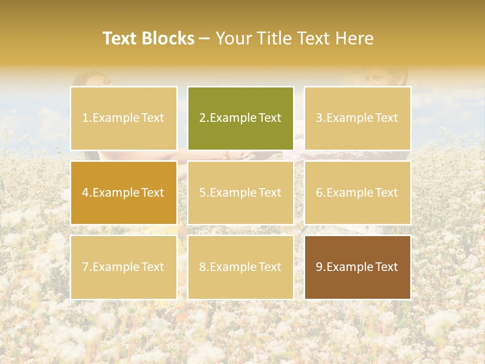 Playful Leisure Female PowerPoint Template