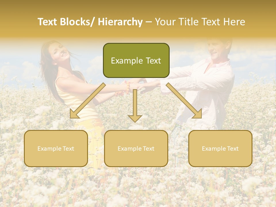 Playful Leisure Female PowerPoint Template