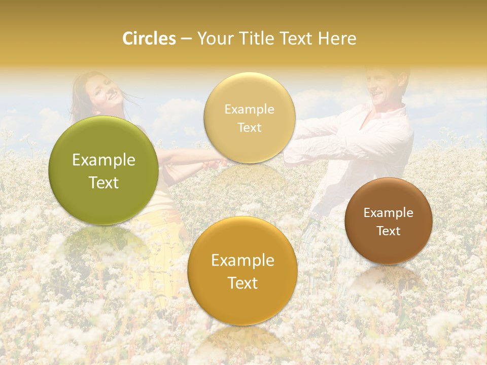 Playful Leisure Female PowerPoint Template