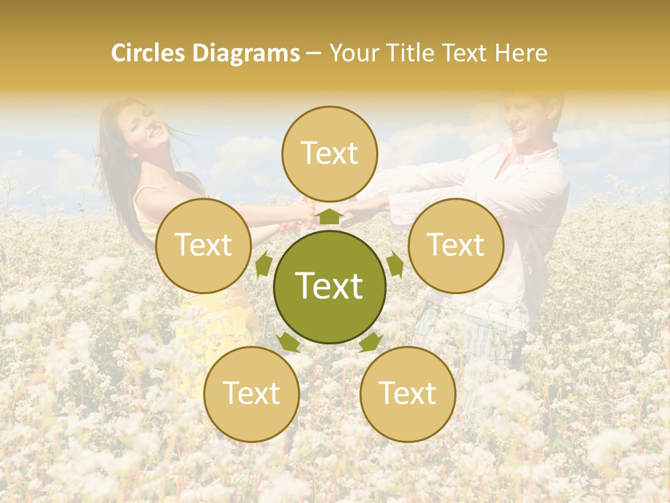 Playful Leisure Female PowerPoint Template