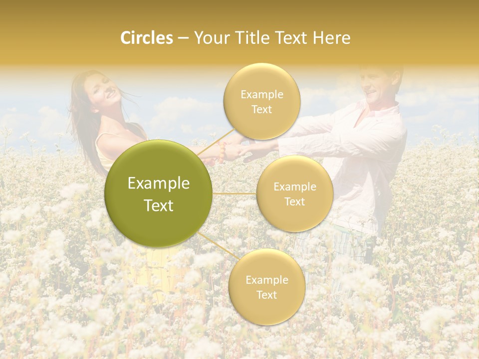 Playful Leisure Female PowerPoint Template