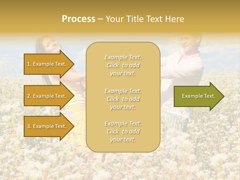 Playful Leisure Female PowerPoint Template