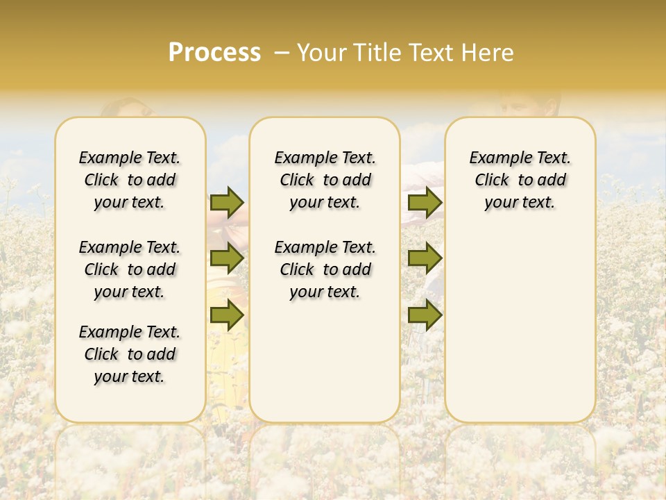 Playful Leisure Female PowerPoint Template