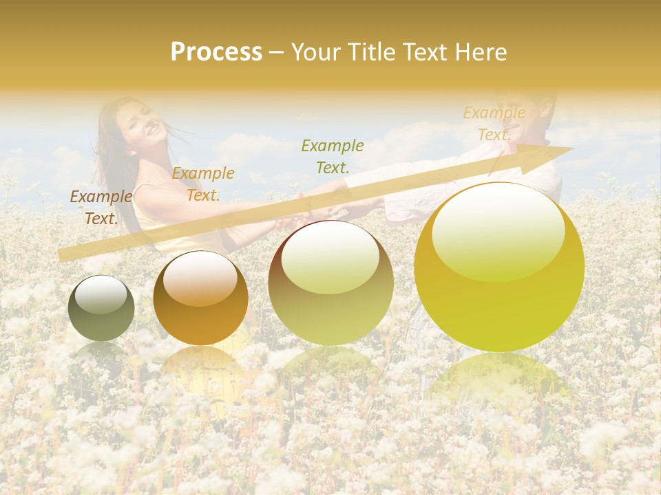 Playful Leisure Female PowerPoint Template