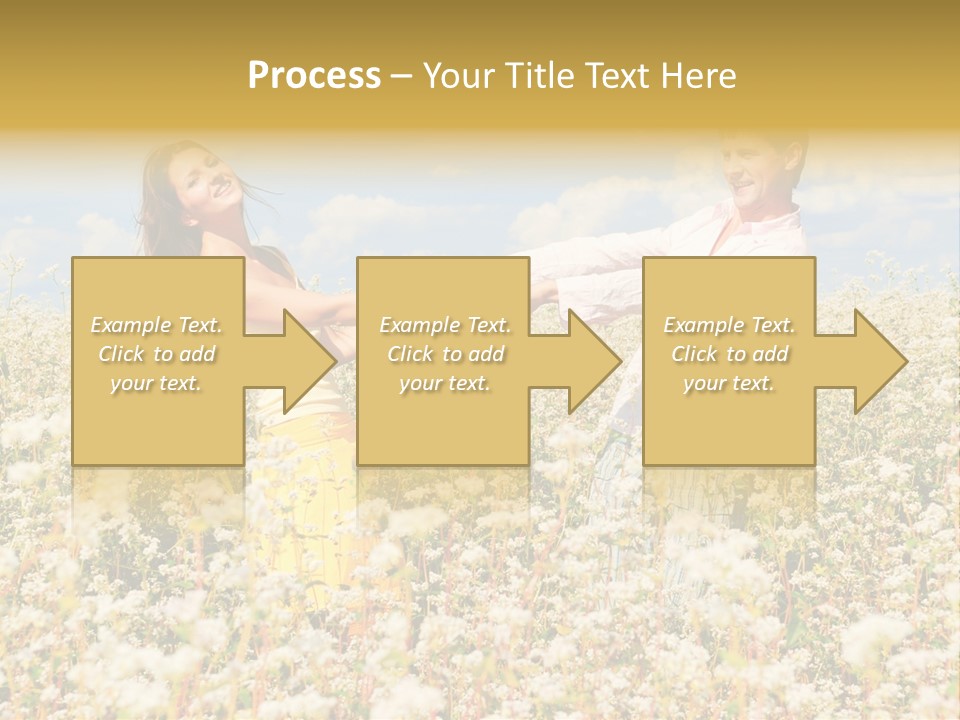 Playful Leisure Female PowerPoint Template