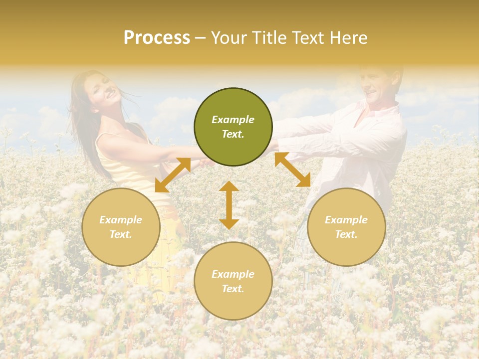 Playful Leisure Female PowerPoint Template