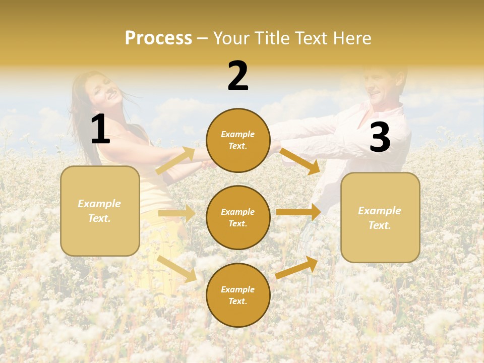 Playful Leisure Female PowerPoint Template