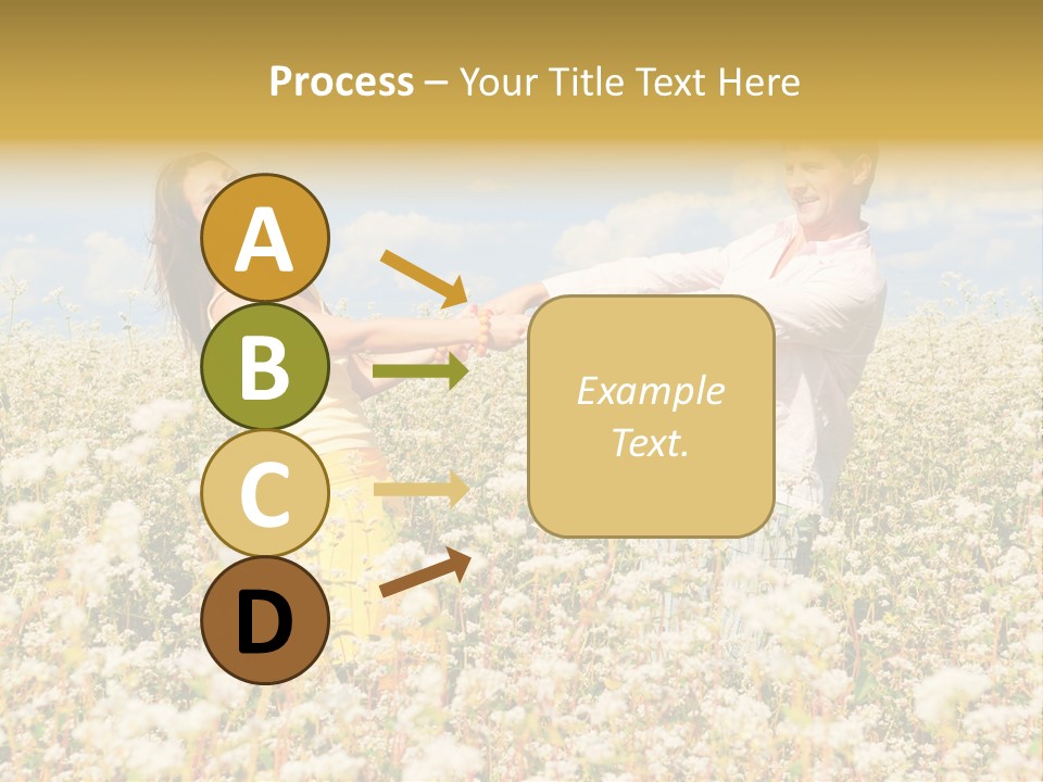 Playful Leisure Female PowerPoint Template