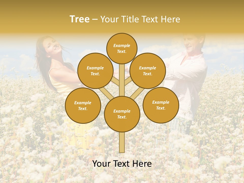 Playful Leisure Female PowerPoint Template