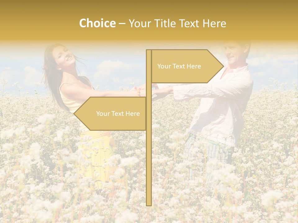 Playful Leisure Female PowerPoint Template