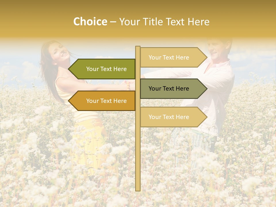 Playful Leisure Female PowerPoint Template