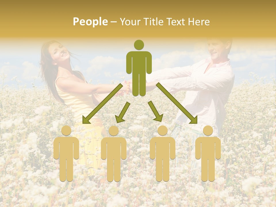 Playful Leisure Female PowerPoint Template