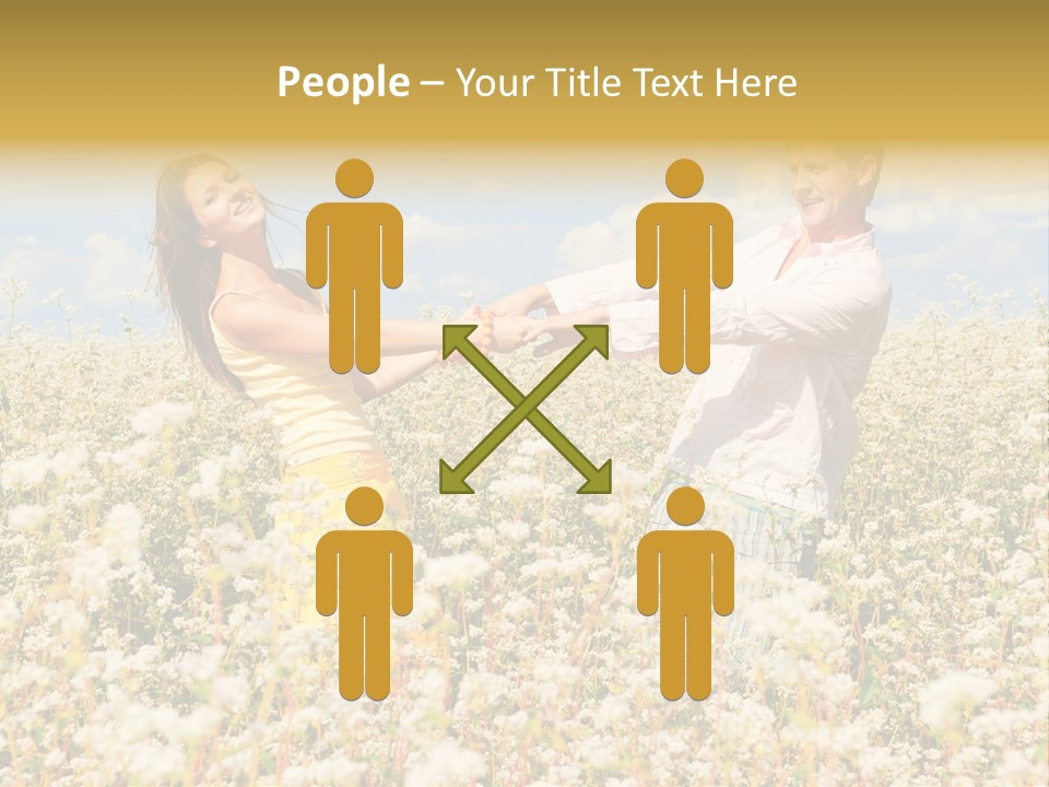 Playful Leisure Female PowerPoint Template