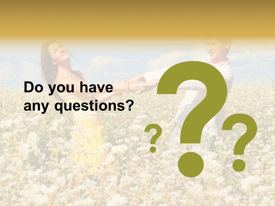 Playful Leisure Female PowerPoint Template