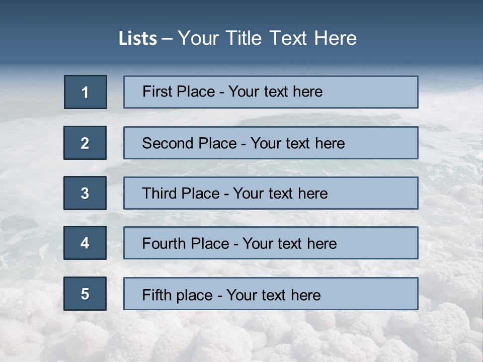 Dead Sea PowerPoint Template