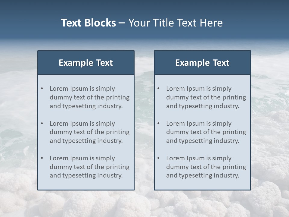 Dead Sea PowerPoint Template