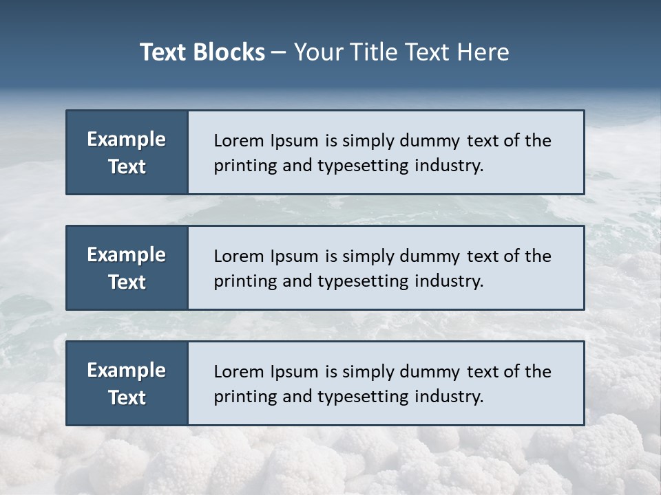 Dead Sea PowerPoint Template
