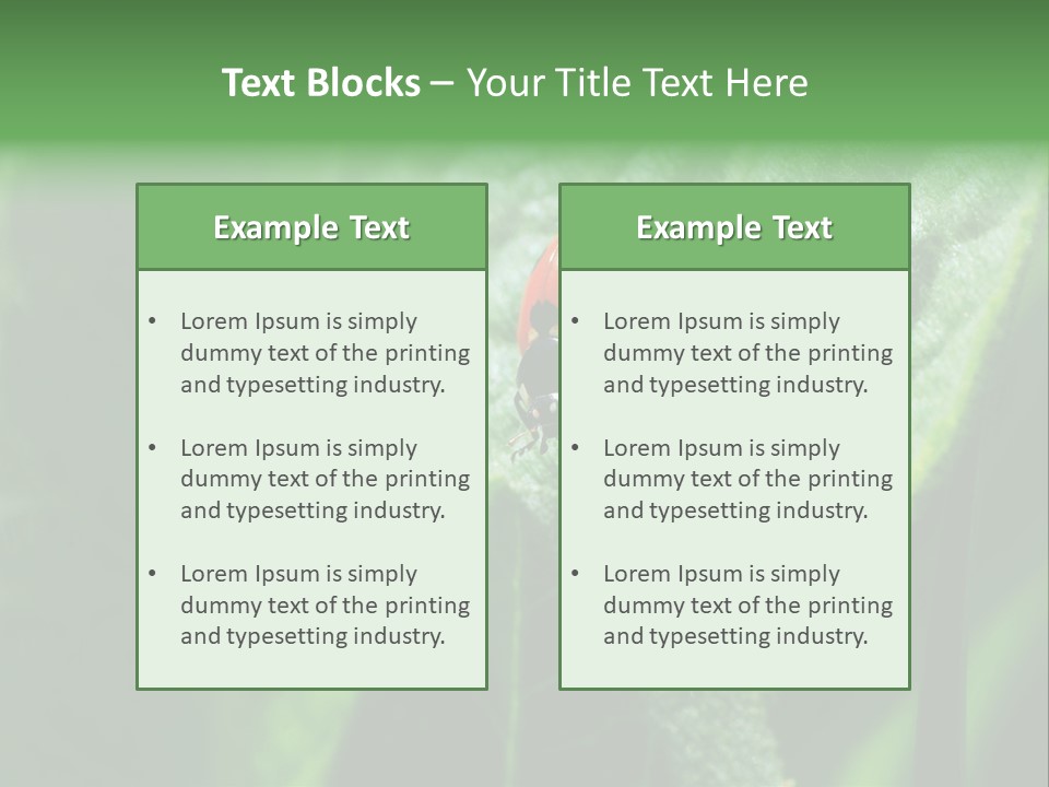 Environment Season Clean PowerPoint Template