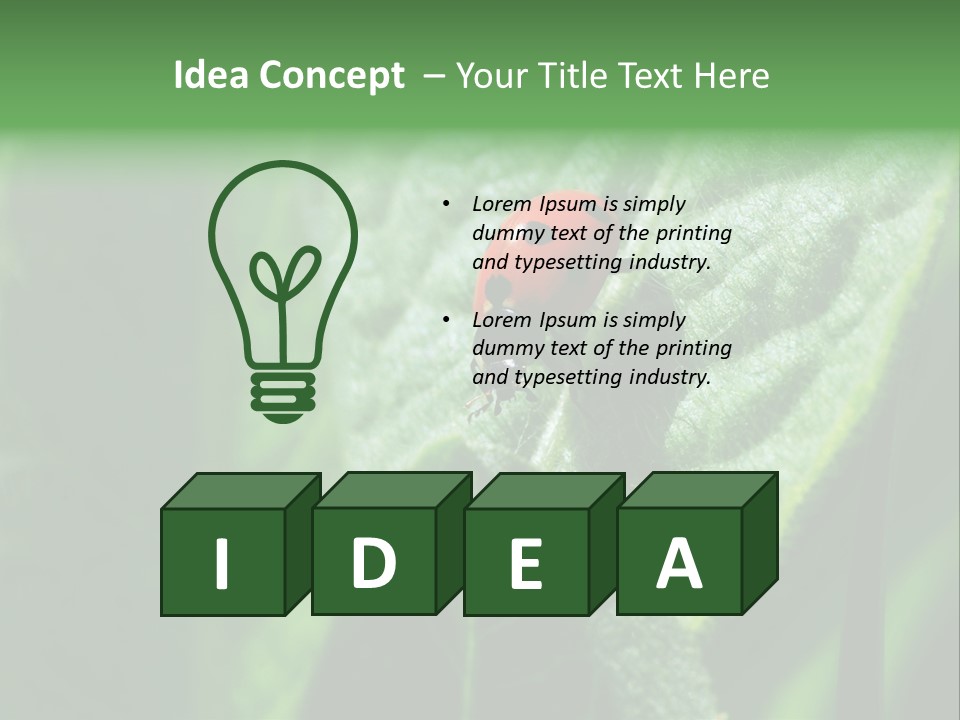 Environment Season Clean PowerPoint Template