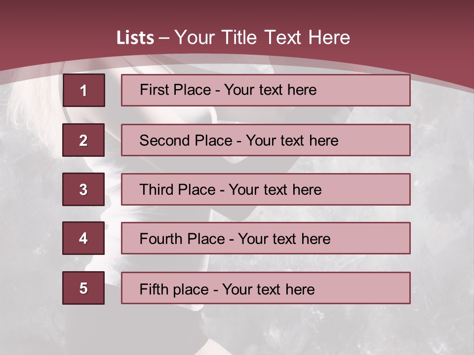 Boxer Women PowerPoint Template